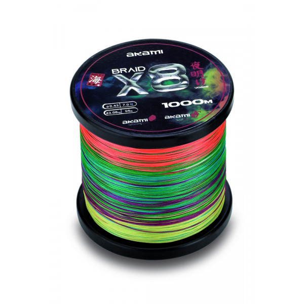 Modelo X8 Akami Yoake 1000mt Multicolor