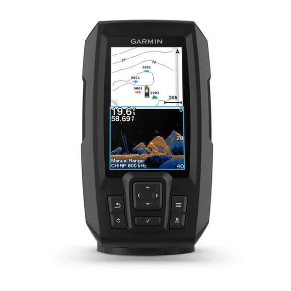 Sonda Garmin Striker Vivid 4cv, con transductor GT20
